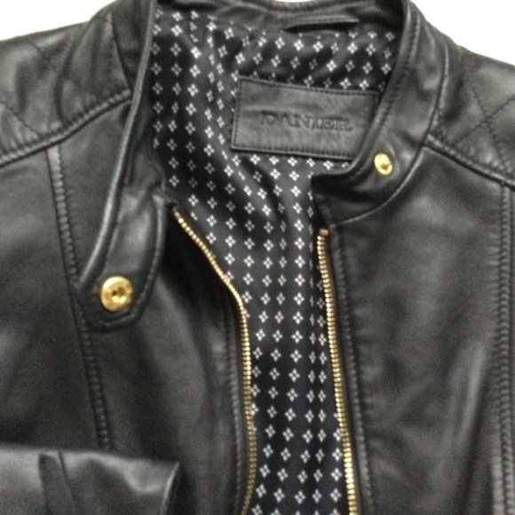 NWOT DANIER Leather Jacket - Picture 7 of 11